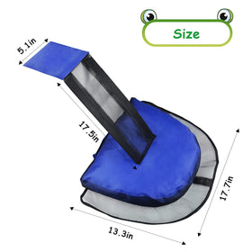 2-pack Fabflame ramp setup for spa or hot tub use in blue