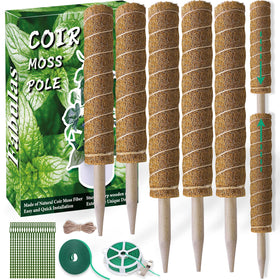 Fabulas moss pole 58-7 inch monstera-support promotes upright growth