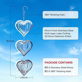 Factee 360-degree rotation provides full coverage in breezy conditions.