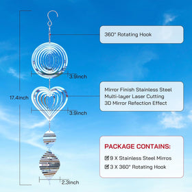 Factee fully assembled outdoor decor ready to hang in minutes.