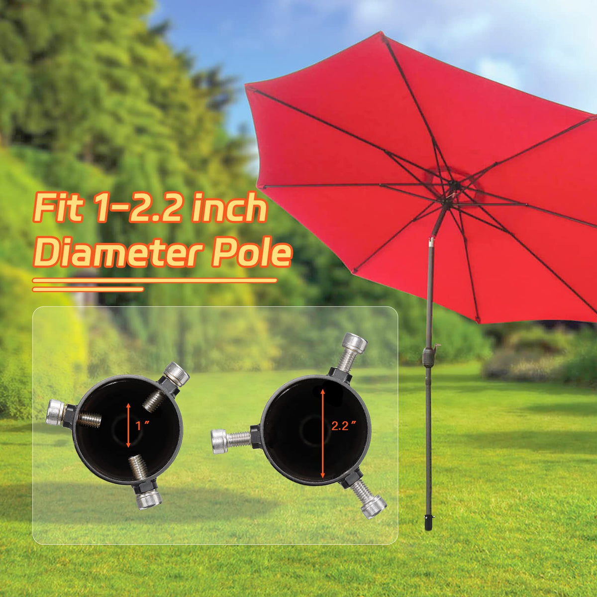 FactionGarden rust-resistant electroplated finish resists corrosion near salt air.