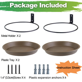 FAHAWEL outdoor garden use supports birds, squirrels, and pets around the yard.