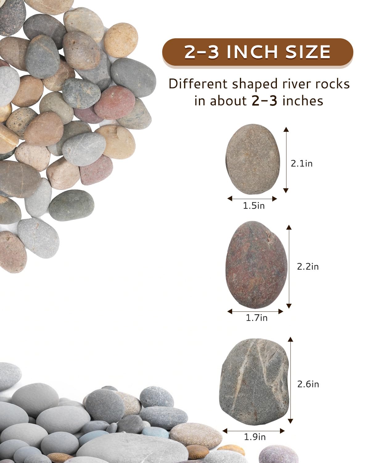 Fahaxiki pond rocks for water features and edge definition