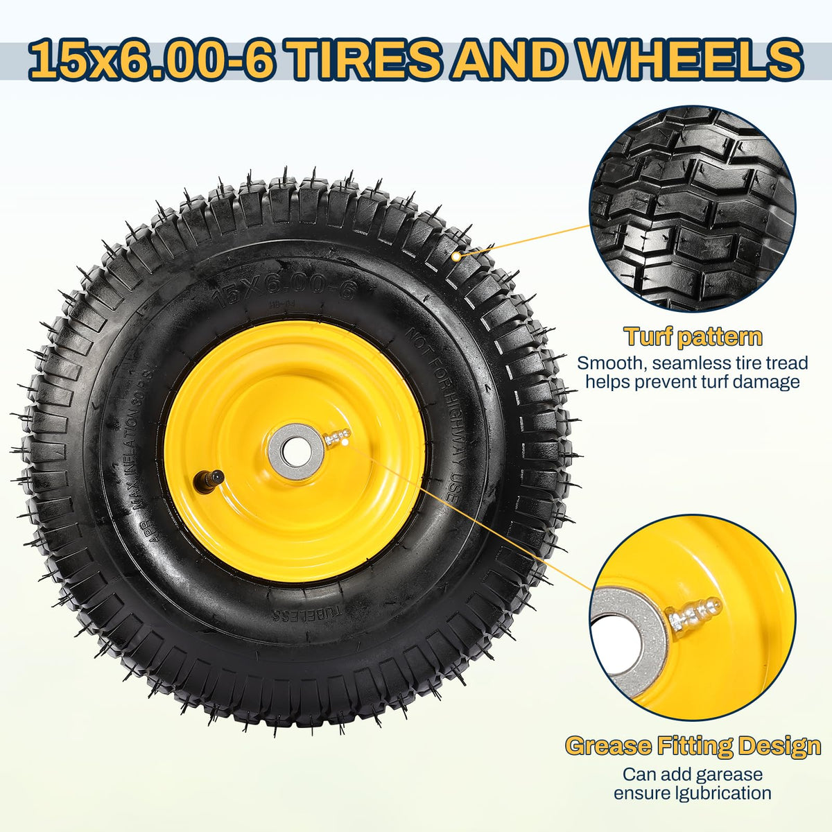 FAHKNS two-pack tire packaging front for easy replacement
