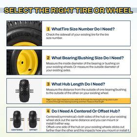 FAHKNS 905 lbs load capacity supports heavy-duty mowing tasks.
