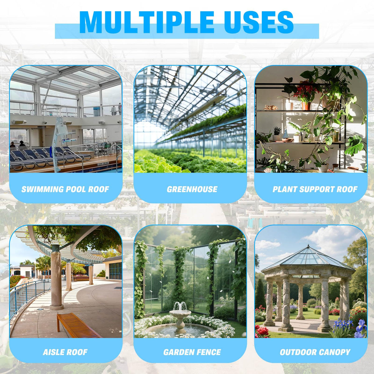 FAHKNS energy-efficient sheet helps maintain greenhouse climate year-round.