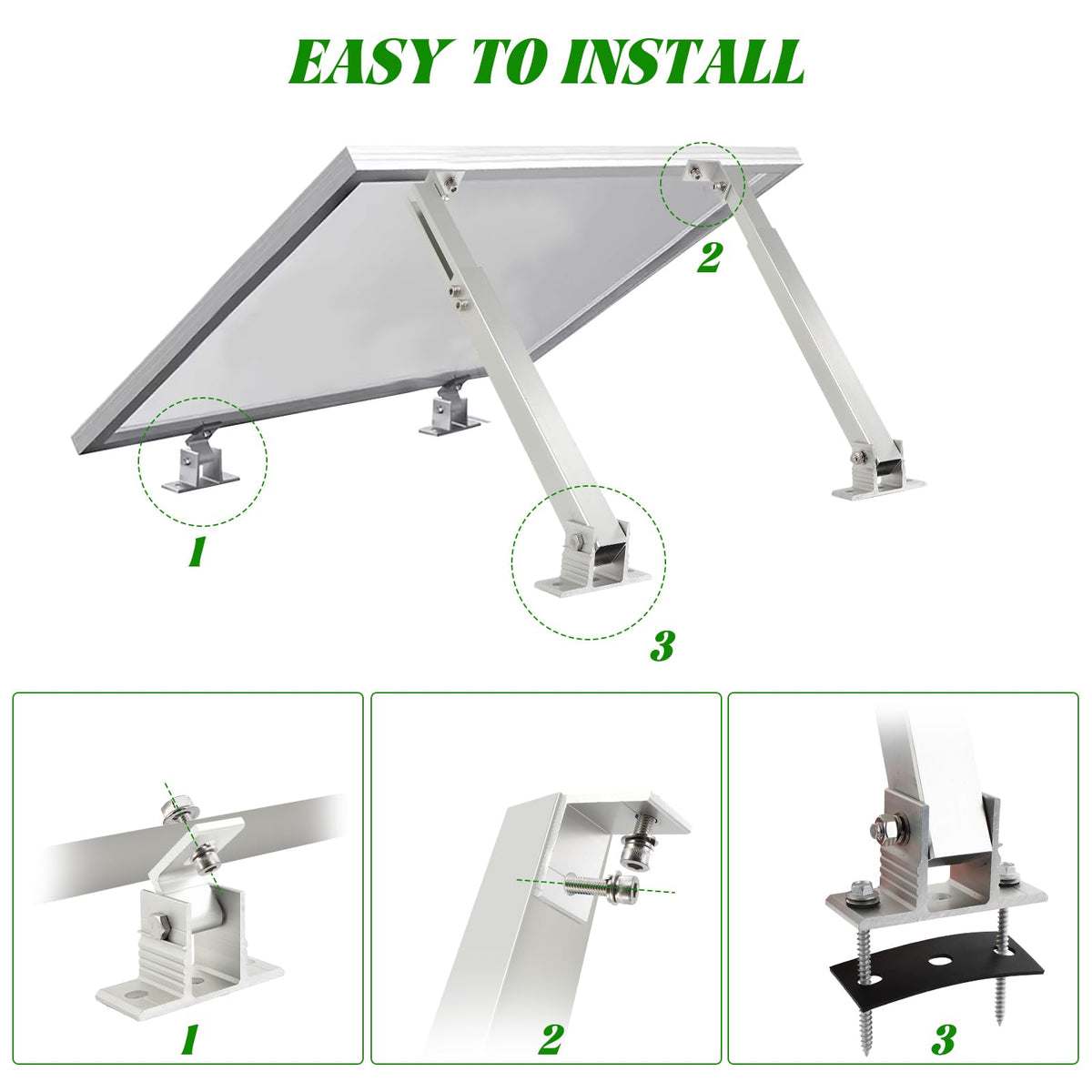 FAHKNS mounting kit in box includes all pieces for fast installation.