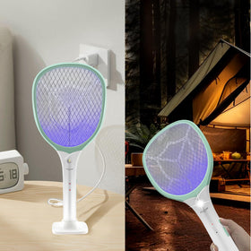 Faicuk 2-in-1 green zapper USB charging for on-the-go power.