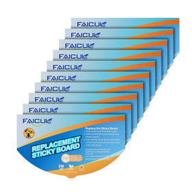 Faicuk FLT07 sticky glue board closeup shows strong adhesive surface.