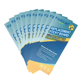 Faicuk replacement glue board for WS108 trap captures flying insects efficiently.