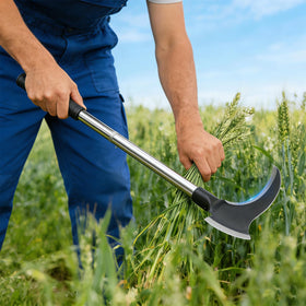 Failenfeivp Sickle Weeding Tool extendable-length-16-48-in enables close and distant work