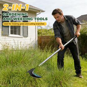 Failenfeivp Sickle Weeding Tool high-carbon-steel-blade delivers long-lasting sharp cutting