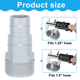 Fairooth stainless steel clamps included for secure sealing.
