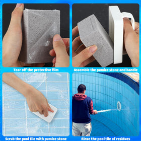 Fairooth replaceable pumice head design extending tool life