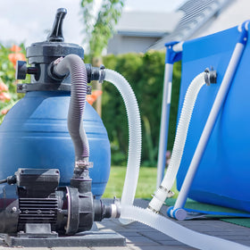 Universal Fairooth connector kit fits multiple pool devices and hoses.