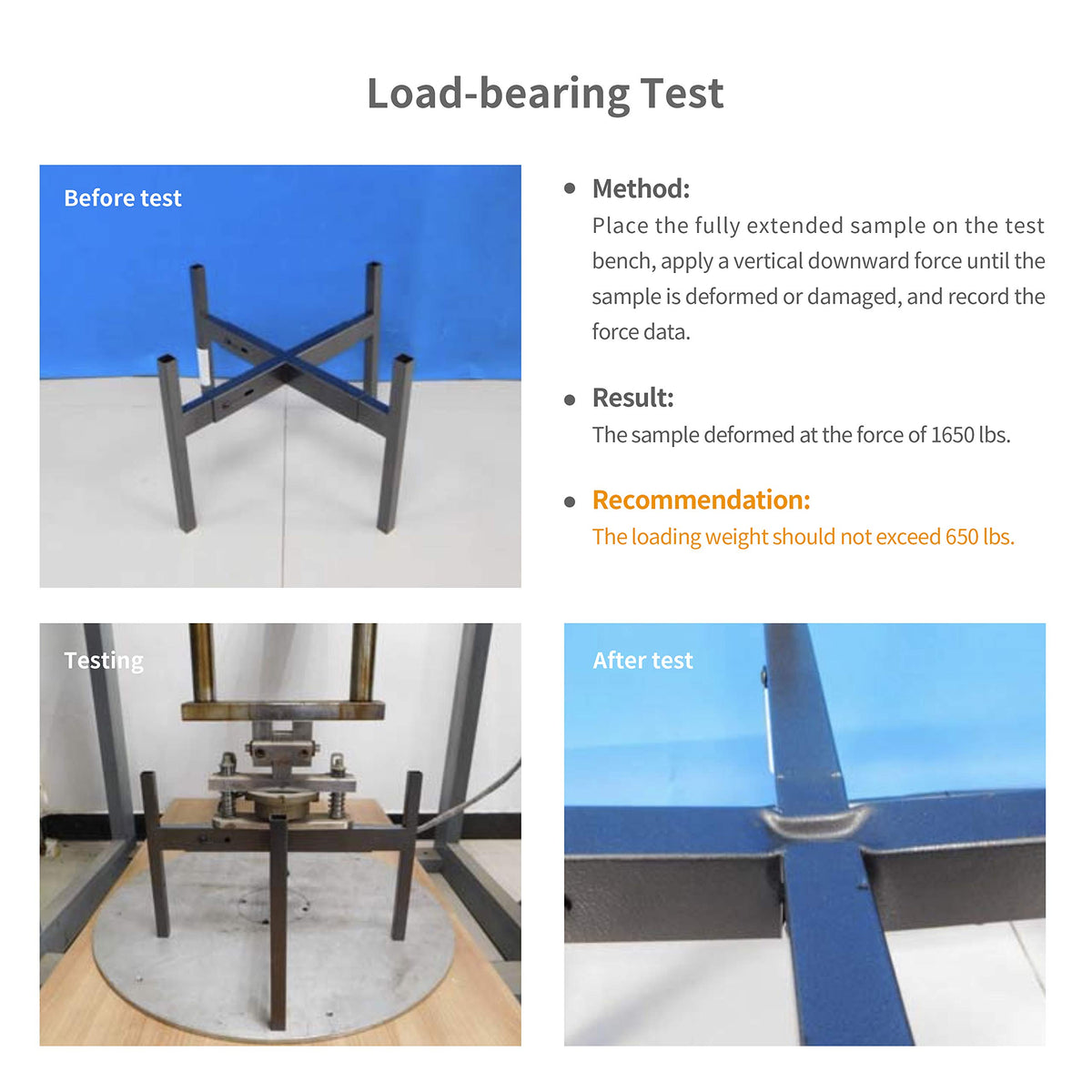 FaithLand easy-assembly plant stand ready for quick setup