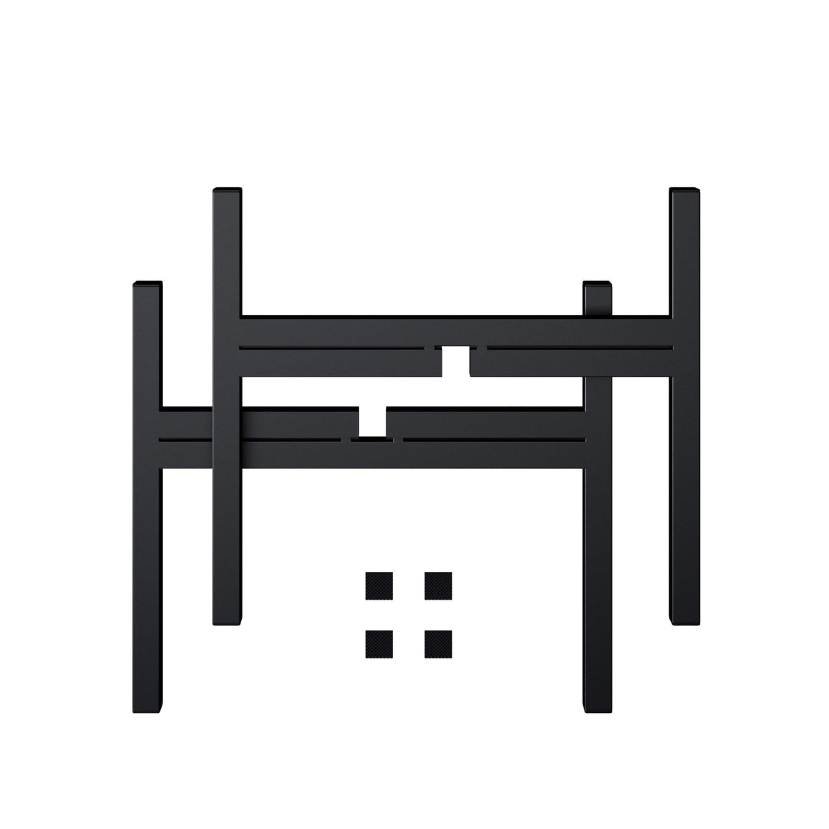 Compact FaithLand stand fits tight spaces for apartment or patio setups.
