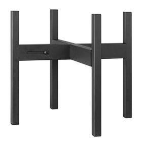 FaithLand plant stand with heavy-duty frame supporting large pots indoors or outdoors.