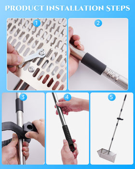 FAITIO Pro Anglers can harvest bait with this rake.