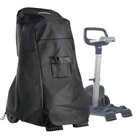 Falezern Pool Cleaner Caddy Cover top view protects the robot during storage