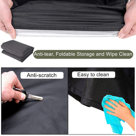 Falezern Pool Cleaner Caddy Cover windproof elastic hem stays secure