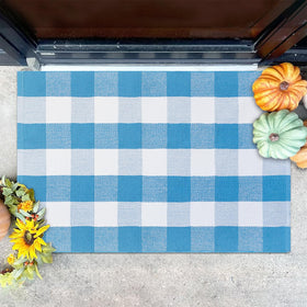 Fallovea Spring Rug close-up weave shows soft, durable blend
