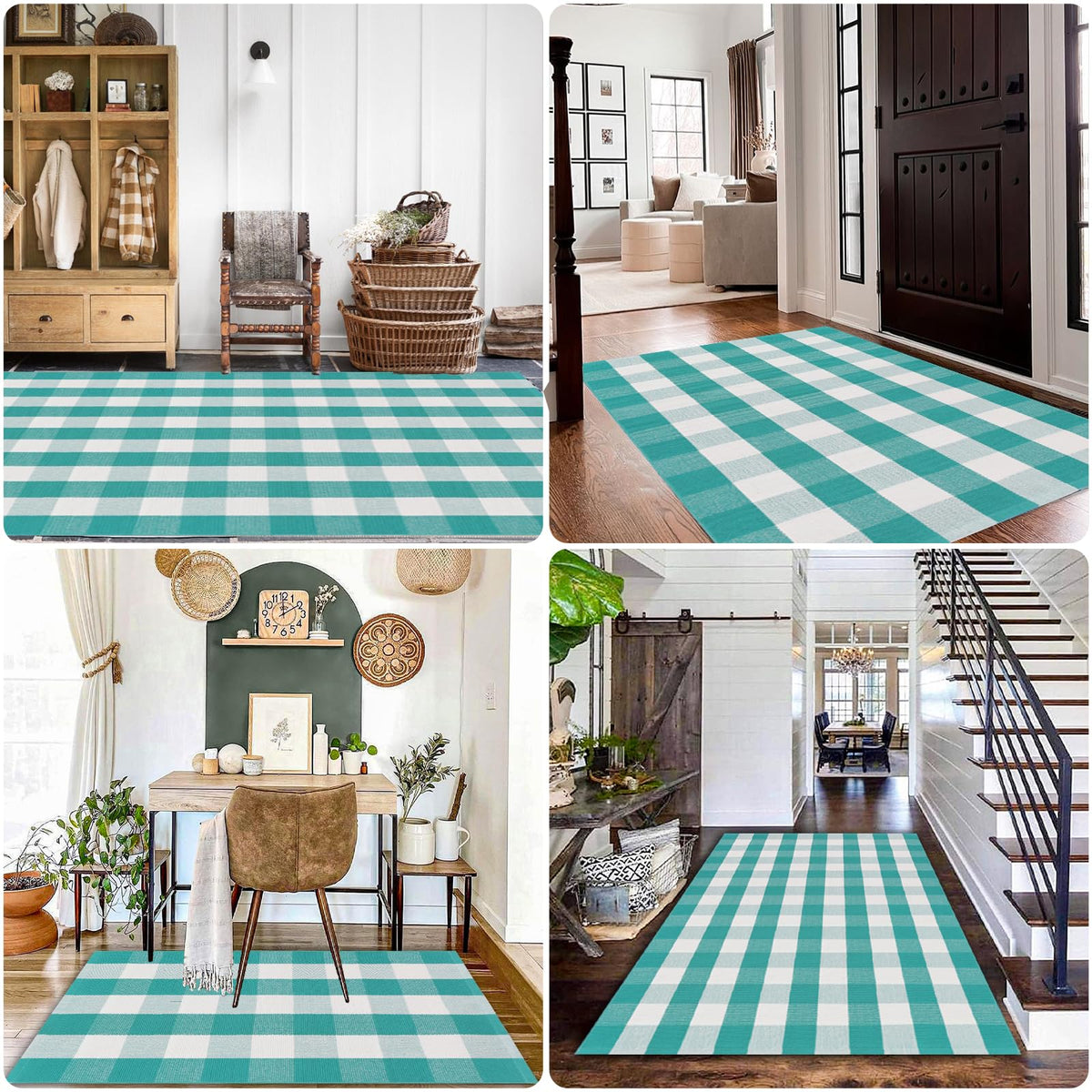 Fallovea entry mat for doorways; quick-dry, fade-resistant for daily use