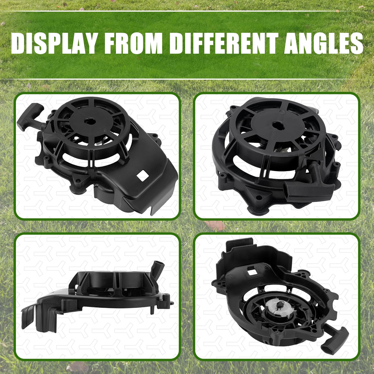 FAMANDY durable housing with Manila rope creates long-lasting pull-start performance.