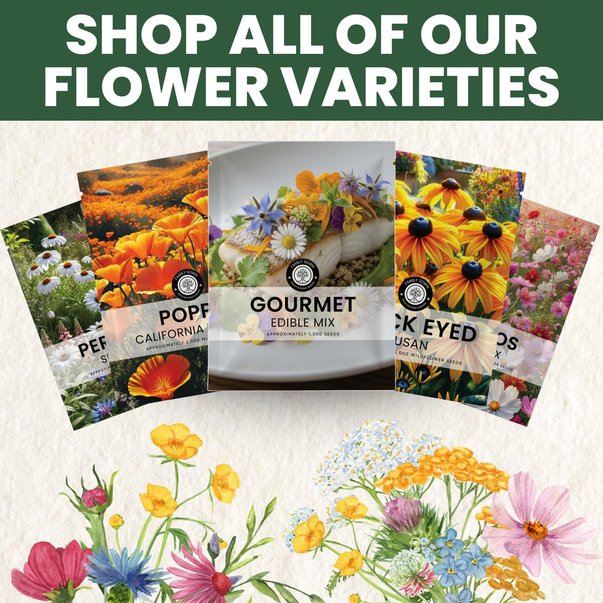 Family Sown 2026 season packaging preserves freshness for peak flavor.