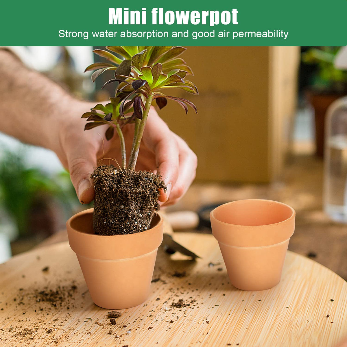 Family terra cotta pots packaging with pass drop test for reliable shipping.