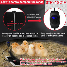 FAMIROSA Brooder Box side zipper allows fast access for feeding and checks.