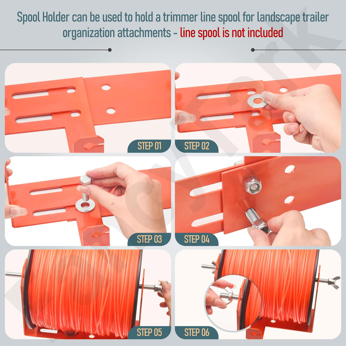FancyTark heavy-duty steel construction resists wear and rust