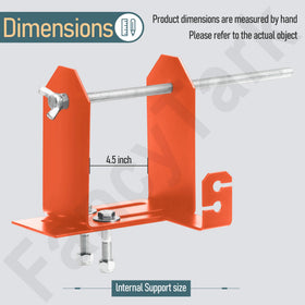 FancyTark low-profile bracket minimizes bulk while holding the spool