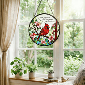FancyPlus Cardinal Words Sun Catcher Gift-Ready Packaging signals thoughtful gifting