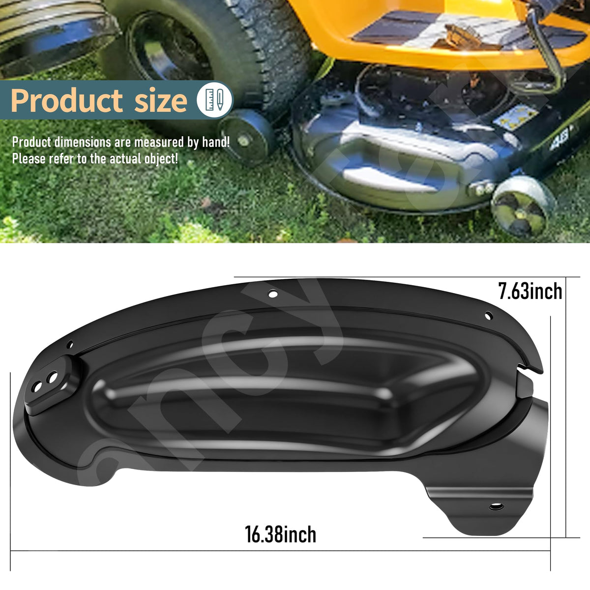 FancyTark 631-05195A mulch plug kit fits multiple decks for versatile lawn maintenance