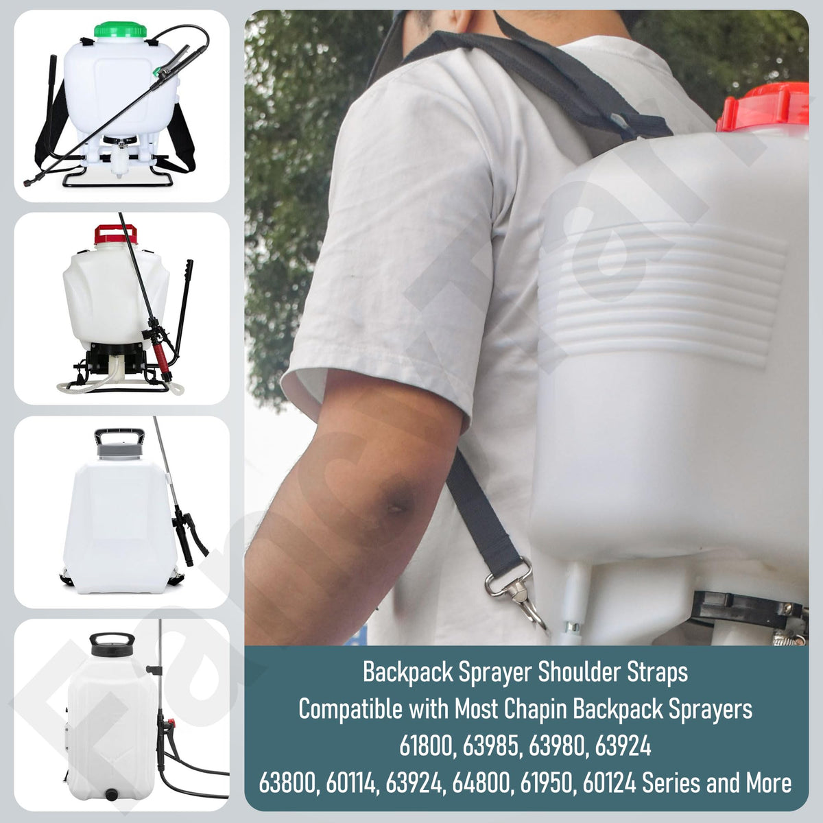 FancyTark complete replacement kit includes straps and hooks for upgrade.