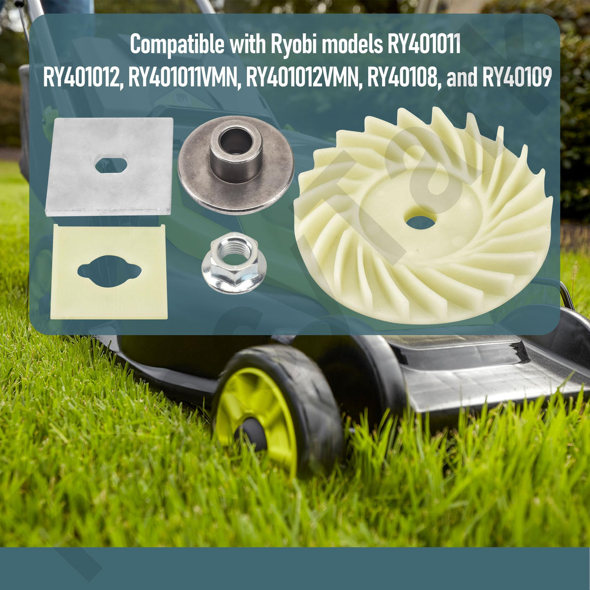 FancyTark blade mounting assembly installation guide demonstrates quick and correct fitting.