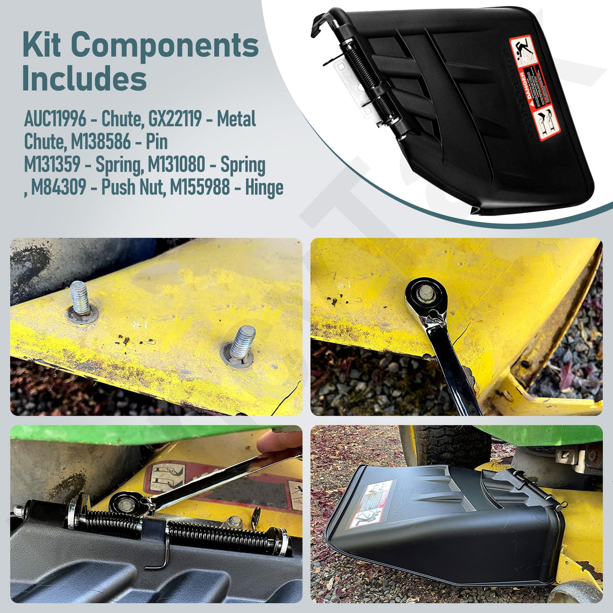 FancyTark kit compatibility overview shows broad Deere model support.