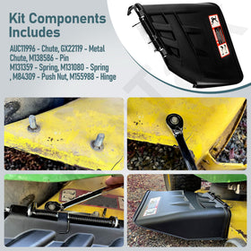 FancyTark kit compatibility overview shows broad Deere model support.