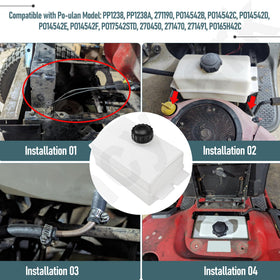 FancyTark fuel tank for Poulan PP1238—quality part for quick mower maintenance