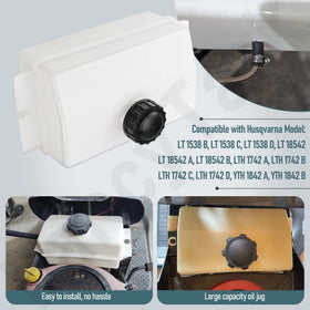 FancyTark fuel tank for Poulan PP1238A—lasting durability for regular mowing