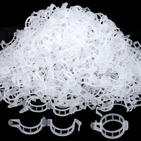 Fandamei plant-support clips closeup for secure stem attachment