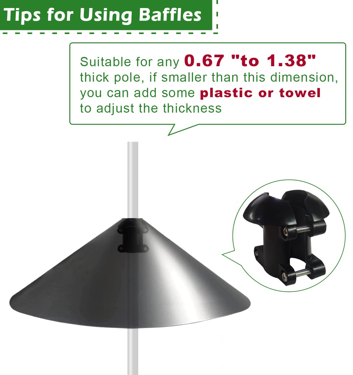 Fandature durable PP material ensures rust-free outdoor use