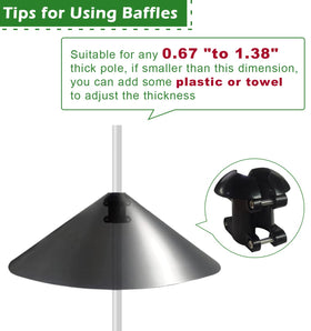 Fandature durable PP material ensures rust-free outdoor use