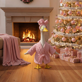 Fanfoobi Soft Bean Fleece Material goose outfit offers warmth and durability