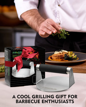 FANGSUN easy-clean stainless design saves time on cleanup