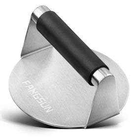 FANGSUN burger press with heat-resistant handle for safe grilling sessions