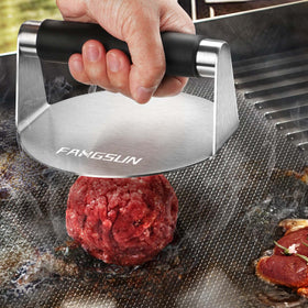 FANGSUN versatile tool for burgers, bacon, steak, and vegetables