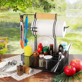FANGSUN Grill Caddy ships with an easy assembly kit for fast setup.