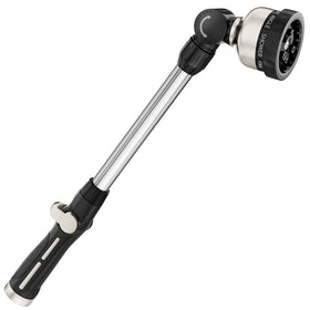 FANHAO 16-inch metal watering wand with durable aluminum core for longevity.